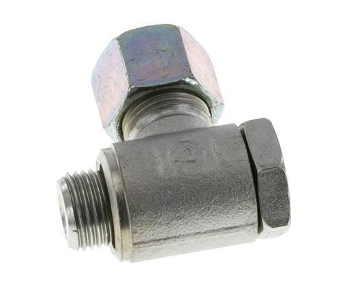 10S y M16x1,5 Racor giratorio de acero galvanizado con rosca macho 250 bar giratorio ISO 8434-1