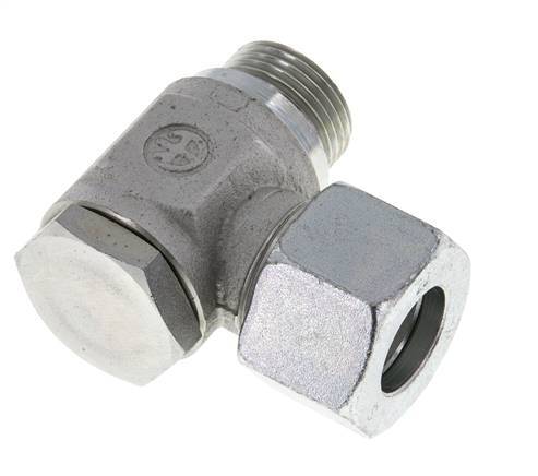 20S & M27x2 Racor giratorio de acero cincado con rosca macho 160 bar giratorio ISO 8434-1