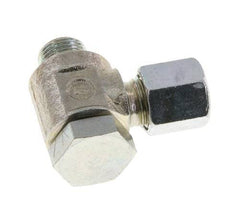 6LL & G1/8'' Acero Zincado Racor Giratorio de Corte con Rosca Macho 100 bar Giratorio ISO 8434-1