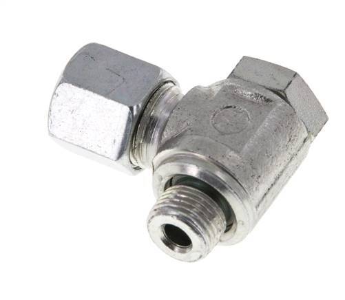 8LL y G1/8'' Racor Giratorio de Acero con Rosca Macho 100 bar Giratorio ISO 8434-1