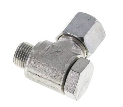 8LL y G1/8'' Racor Giratorio de Acero con Rosca Macho 100 bar Giratorio ISO 8434-1
