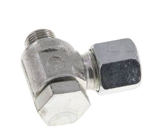 8LL y G1/8'' Racor Giratorio de Acero con Rosca Macho 100 bar Giratorio ISO 8434-1