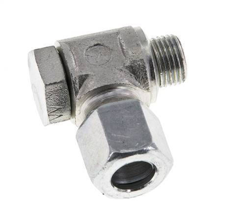 8LL y G1/8'' Racor Giratorio de Acero con Rosca Macho 100 bar Giratorio ISO 8434-1