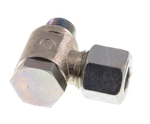 10L & G1/4'' Acero Zincado Racor Giratorio de Corte con Rosca Macho 250 bar Giratorio ISO 8434-1