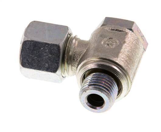 10L & G1/4'' Acero Zincado Racor Giratorio de Corte con Rosca Macho 250 bar Giratorio ISO 8434-1