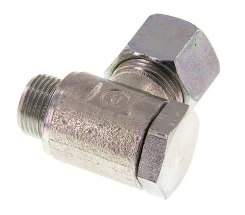 12S y G3/8'' Racor Giratorio de Acero con Rosca Macho 250 bar Giratorio ISO 8434-1