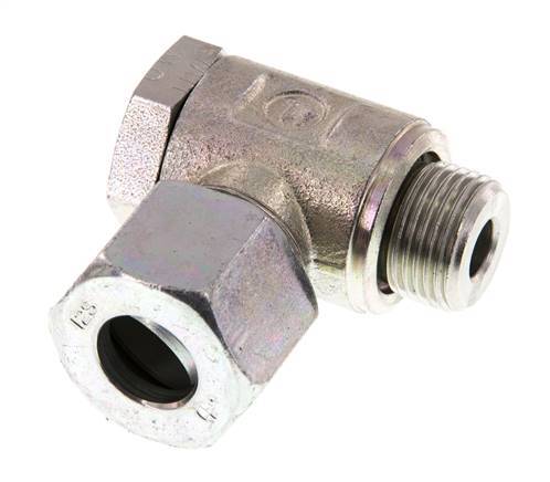 12S y G3/8'' Racor Giratorio de Acero con Rosca Macho 250 bar Giratorio ISO 8434-1