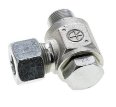 16S & M22x1.5 Zink plated Steel Swivel Joint Cutting Fitting with Male Threads 400 bar Rotatable ISO 8434-1