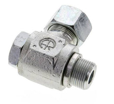 16S & M22x1.5 Zink plated Steel Swivel Joint Cutting Fitting with Male Threads 400 bar Rotatable ISO 8434-1