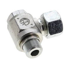 16S & M22x1.5 Zink plated Steel Swivel Joint Cutting Fitting with Male Threads 400 bar Rotatable ISO 8434-1