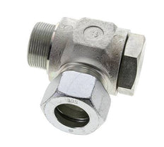 30S & M42x2 Zink plated Steel Swivel Joint Cutting Fitting with Male Threads 250 bar Rotatable ISO 8434-1