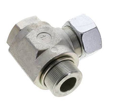 30S & M42x2 Zink plated Steel Swivel Joint Cutting Fitting with Male Threads 250 bar Rotatable ISO 8434-1
