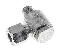 Racor giratorio de acero galvanizado de 10L y G1/4'' con rosca macho 315 bar giratorio ISO 8434-1