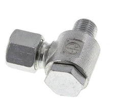 Racor giratorio de acero galvanizado de 10L y G1/4'' con rosca macho 315 bar giratorio ISO 8434-1
