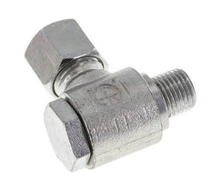 Racor giratorio de acero galvanizado de 10L y G1/4'' con rosca macho 315 bar giratorio ISO 8434-1