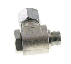12S & G3/8'' Acero Zincado Racor Giratorio con Rosca Macho 400 bar Giratorio ISO 8434-1