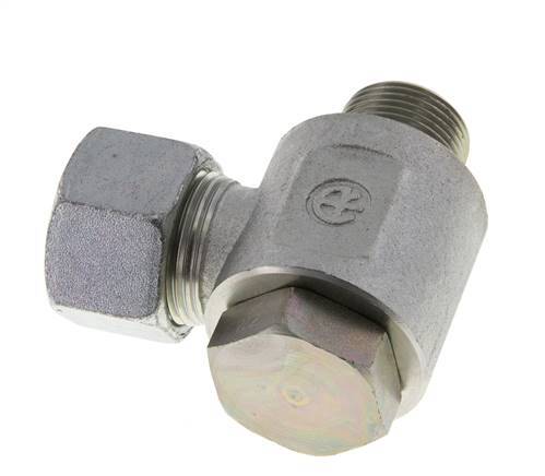 20S y G3/4'' Racor giratorio de acero con rosca macho 400 bar giratorio ISO 8434-1