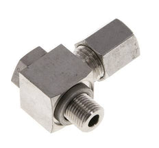 Racor giratorio de acero inoxidable 6L y G1/8'' con rosca macho 315 bar giratorio ISO 8434-1
