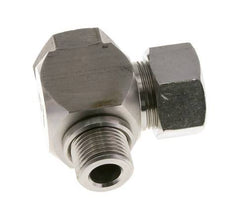Racor giratorio de acero inoxidable 18L y G1/2'' con rosca macho 315 bar giratorio ISO 8434-1