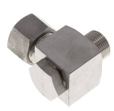 20S y G3/4'' Racor giratorio de acero inoxidable con rosca macho 400 bar giratorio ISO 8434-1