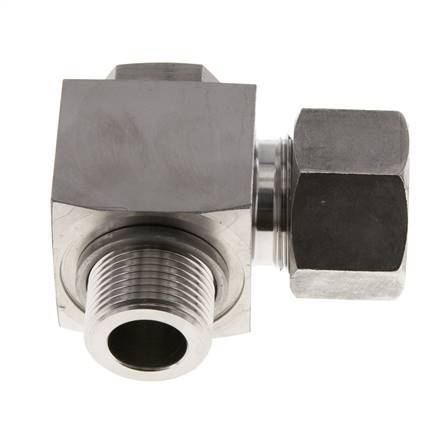 20S y G3/4'' Racor giratorio de acero inoxidable con rosca macho 400 bar giratorio ISO 8434-1