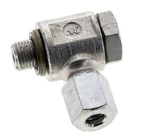 6L y M10x1 Acero Zincado Racor Giratorio de Corte con Rosca Macho 315 bar Anillo NBRO Giratorio ISO 8434-1