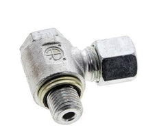 8S y M14x1,5 Racor giratorio de acero cincado con rosca macho 400 bar Anillo NBRO Giratorio ISO 8434-1