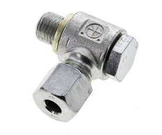 8S y M14x1,5 Racor giratorio de acero cincado con rosca macho 400 bar Anillo NBRO Giratorio ISO 8434-1