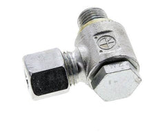 8S y M14x1,5 Racor giratorio de acero cincado con rosca macho 400 bar Anillo NBRO Giratorio ISO 8434-1