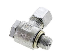 8S y M14x1,5 Racor giratorio de acero cincado con rosca macho 400 bar Anillo NBRO Giratorio ISO 8434-1