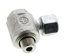 10S y M16x1,5 Racor giratorio de acero cincado con rosca macho 400 bar Anillo NBRO Giratorio ISO 8434-1