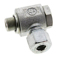 10S y M16x1,5 Racor giratorio de acero cincado con rosca macho 400 bar Anillo NBRO Giratorio ISO 8434-1