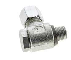10L & G1/4'' Acero Zincado Racor Giratorio con Rosca Macho 315 bar NBRO-ring Giratorio ISO 8434-1