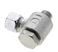 12L & G3/8'' Acero Zincado Racor Giratorio con Rosca Macho 315 bar NBRO-ring Giratorio ISO 8434-1