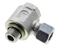 12L & G3/8'' Acero Zincado Racor Giratorio con Rosca Macho 315 bar NBRO-ring Giratorio ISO 8434-1
