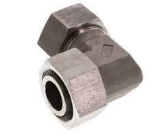 Racor de acero inoxidable 38S con rótula 315 bar FKM ajustable ISO 8434-1