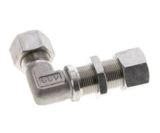 16S Stainless Steel Elbow Cutting Fitting Bulkhead 400 bar ISO 8434-1