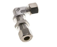 12S Stainless Steel Elbow Compression Fitting Bulkhead 400 bar ISO 8434-1