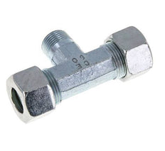 15L & M18x1.5 (con) Racor en T de acero zincado con rosca macho 315 bar ISO 8434-1