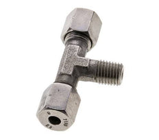 6S & M12x1.5 (con) Stainless Steel T-Shape Tee Cutting Fitting with Male Threads 630 bar ISO 8434-1