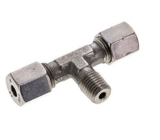 6S & M12x1.5 (con) Stainless Steel T-Shape Tee Cutting Fitting with Male Threads 630 bar ISO 8434-1
