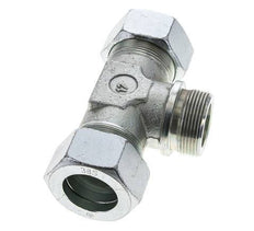 38S y G1-1/2'' Accesorio de corte en T de acero galvanizado con rosca macho 315 bar ISO 8434-1
