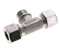 Accesorio de corte en T de acero inoxidable 20S y G3/4'' con rosca macho 400 bar ISO 8434-1