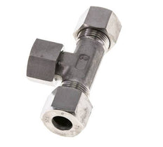 Accesorio de corte en T de acero inoxidable 12S con rótula 630 bar FKM ajustable ISO 8434-1