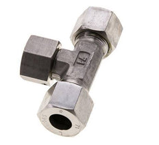 Accesorio de corte en T de acero inoxidable 14S con rótula 630 bar FKM ajustable ISO 8434-1