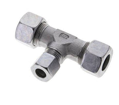 10L & 15L Zink plated Steel T-Shape Tee Cutting Fitting 315 bar ISO 8434-1