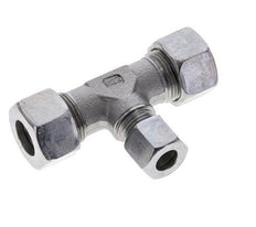 10L & 15L Zink plated Steel T-Shape Tee Cutting Fitting 315 bar ISO 8434-1