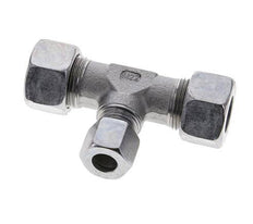 10L & 15L Zink plated Steel T-Shape Tee Cutting Fitting 315 bar ISO 8434-1