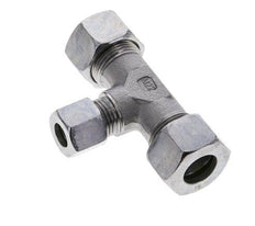 10L & 15L Zink plated Steel T-Shape Tee Cutting Fitting 315 bar ISO 8434-1