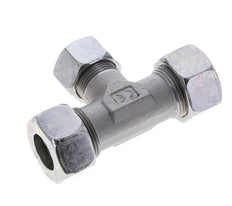 15L & 18L Zink plated Steel T-Shape Tee Cutting Fitting 315 bar ISO 8434-1